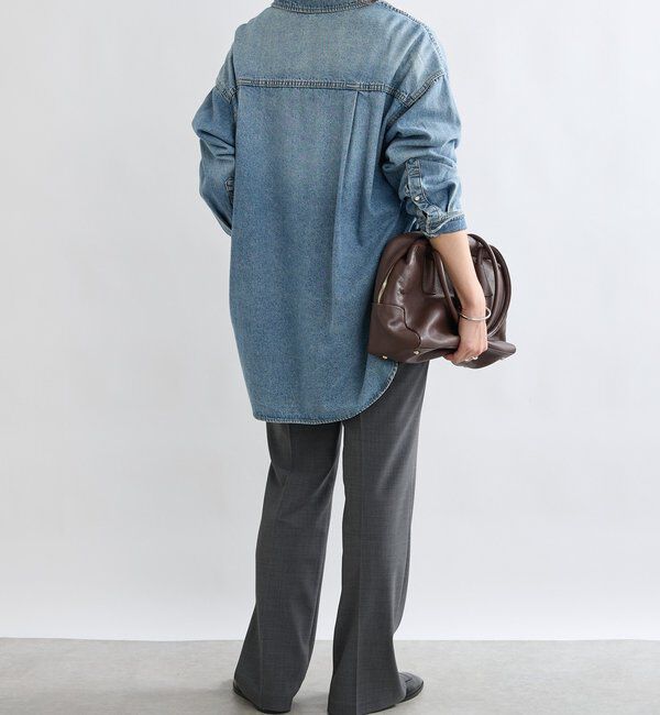  「【ベストセラー】【MONN.:.(モン)】ビッグデニムシャツ」|シャツ・ブラウス|