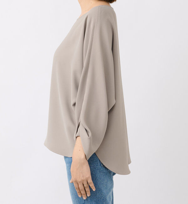  「ドルマンターンバックブラウス」|シャツ・ブラウス|