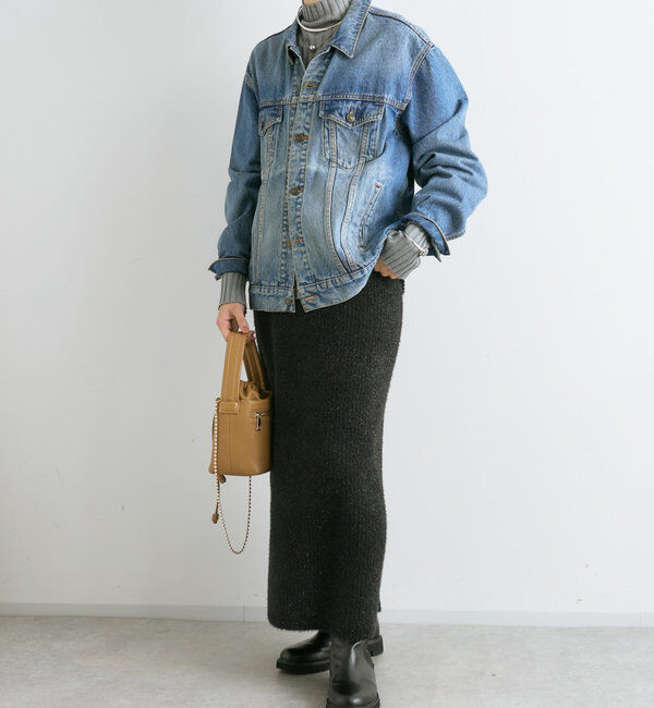  「【新色追加・リバイバル】シルクカシミヤリブニット」|ニット・セーター|