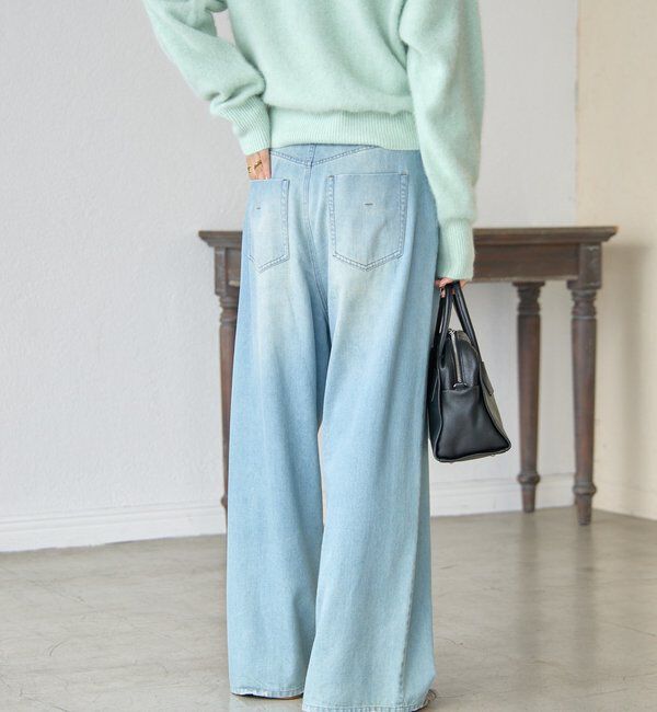  「【柔らかな履き心地】ドロストルーズデニム」|デニム|