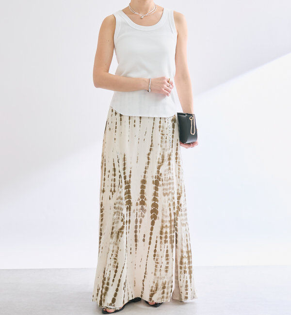  「【2way仕様】テレコ2WAYタンク」|キャミソール|