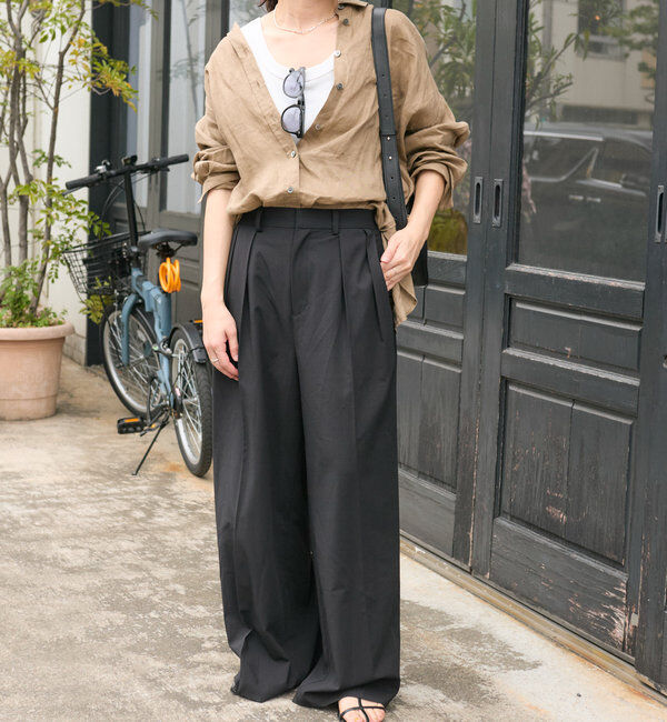  「【2way仕様】テレコ2WAYタンク」|キャミソール|