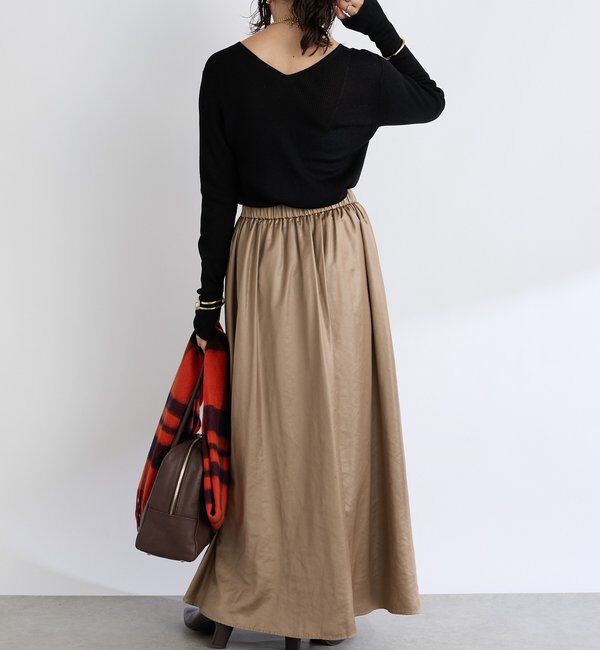  「【オンオフ使える】2wayリブニット」|ニット・セーター|