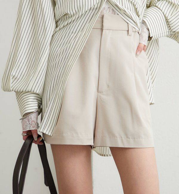  「シンプルショートパンツ」|チノ|