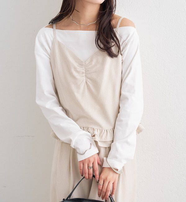  「ペプラムキャミビスチェSETUP」|その他|