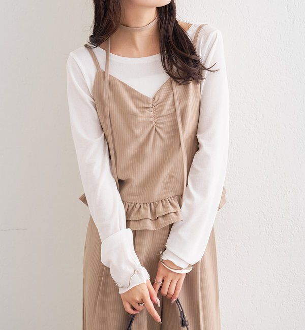  「ペプラムキャミビスチェSETUP」|その他|