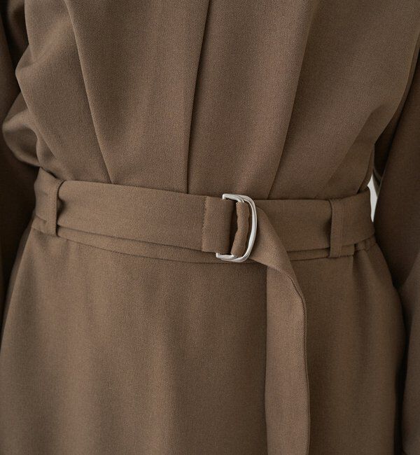  「タックVベルトワンピース」|ワンピース|