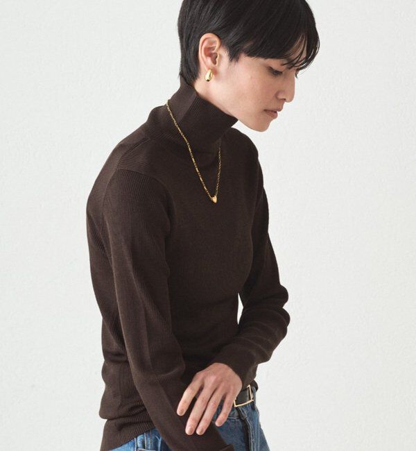  「BASICタートルニット」|ニット・セーター|