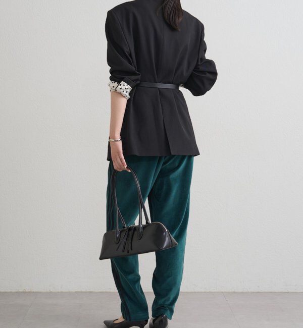  「adidas ベロアトラックパンツ」|チノ|