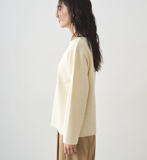  「スムースボートネックニット」|ニット・セーター|