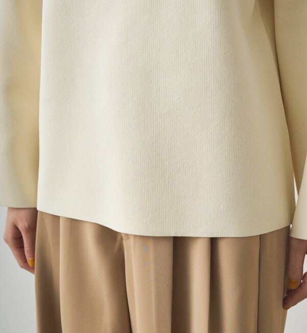  「スムースボートネックニット」|ニット・セーター|