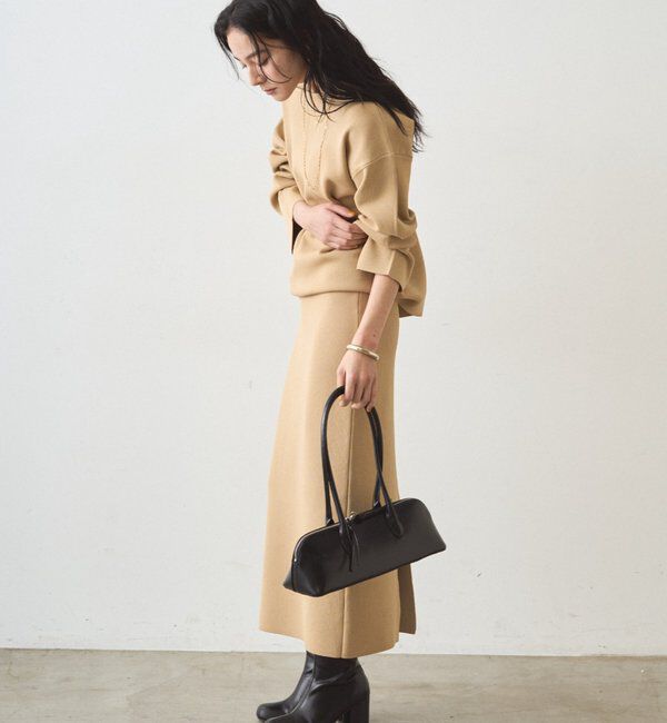  「スムースボートネックニット」|ニット・セーター|