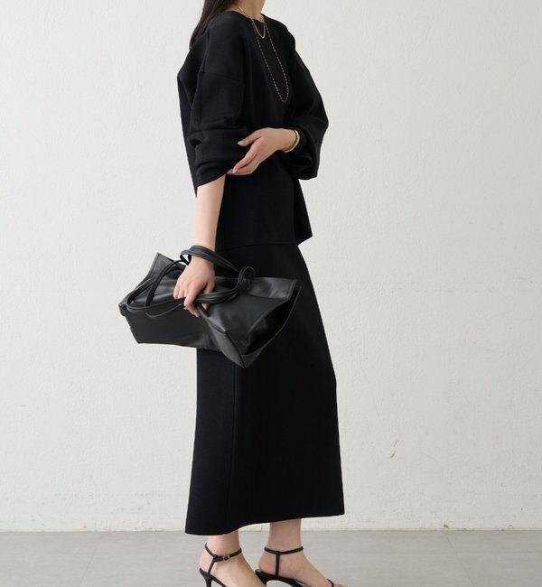  「スムースボートネックニット」|ニット・セーター|