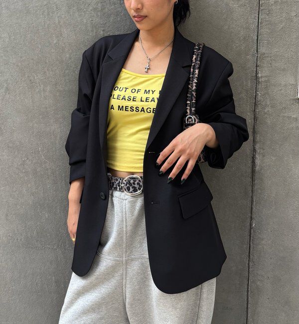  「シングルテーラードジャケット」|テーラードジャケット|