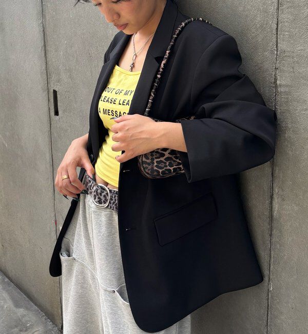  「シングルテーラードジャケット」|テーラードジャケット|ブラック