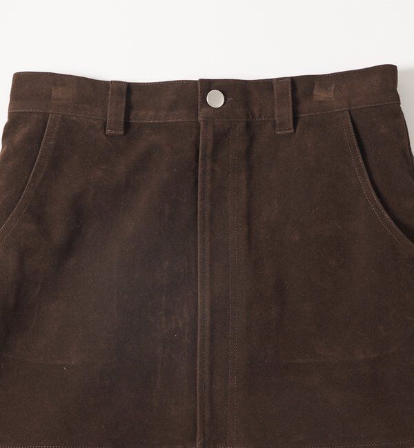  「スウェードフリンジミニスカート」|スカート|