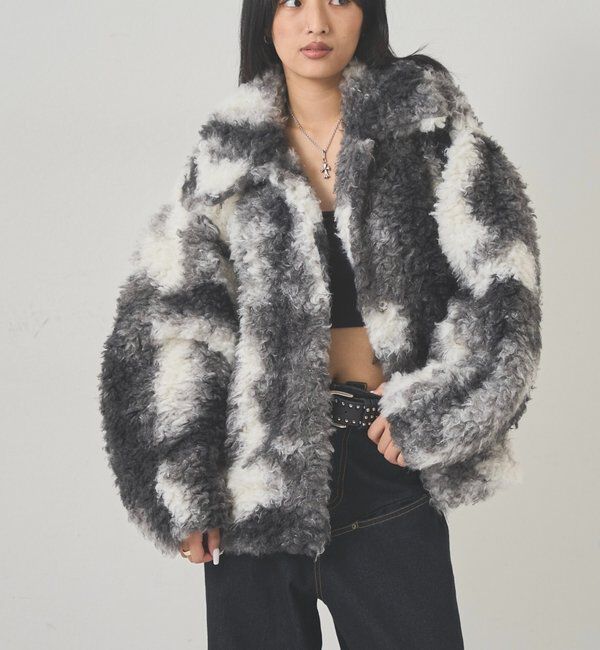  「プードルファージャケット」|ブルゾン・スタジャン|