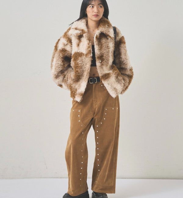  「プードルファージャケット」|ブルゾン・スタジャン|