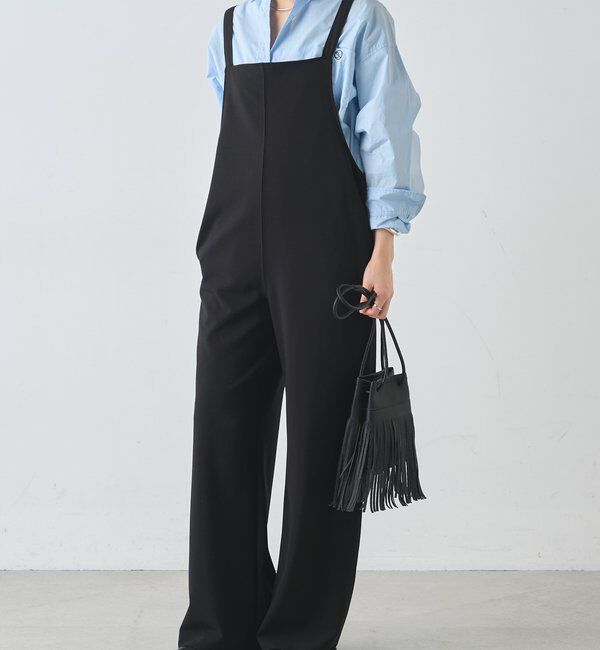  「《累計1.5万枚突破！》《全骨格細見え》カットジョーゼットキャミサロペット」|オールインワン|