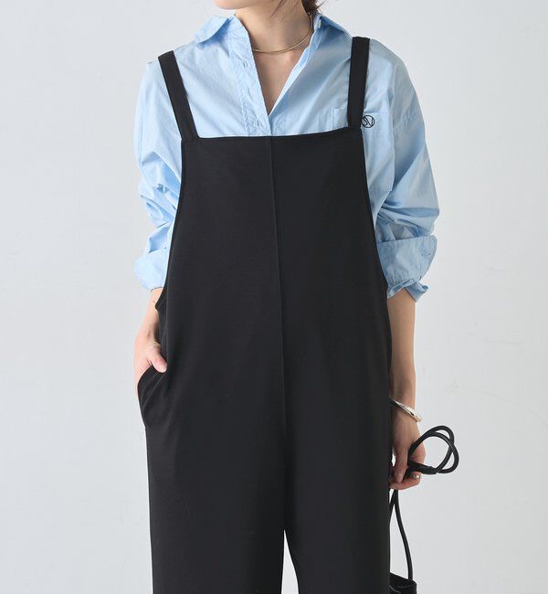  「《累計1.5万枚突破！》《全骨格細見え》カットジョーゼットキャミサロペット」|オールインワン|