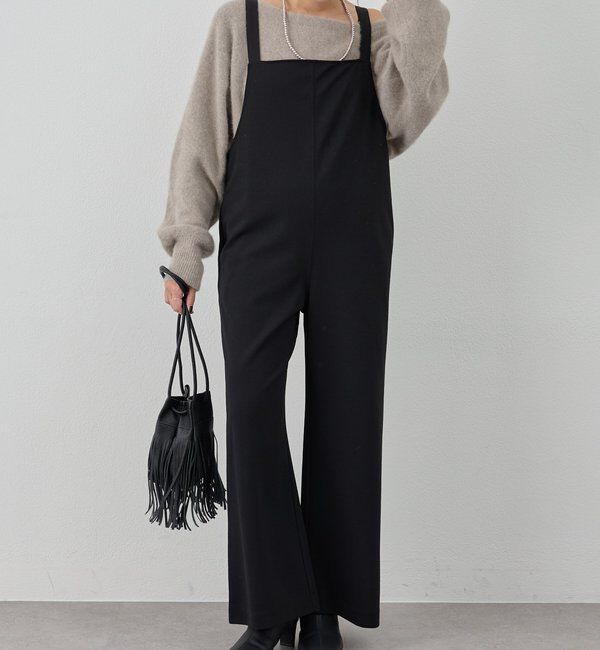  「《累計1.5万枚突破！》《全骨格細見え》カットジョーゼットキャミサロペット」|オールインワン|