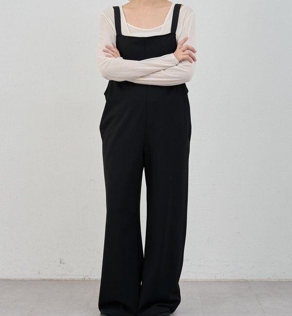  「《累計1.5万枚突破！》《全骨格細見え》カットジョーゼットキャミサロペット」|オールインワン|