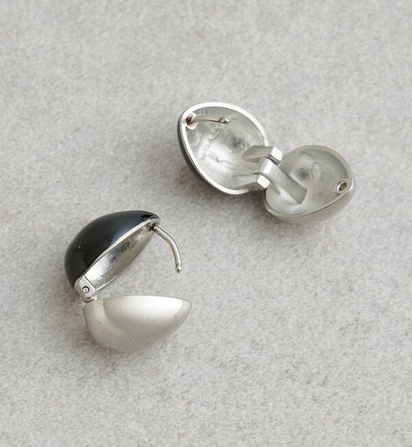  「ドロップモノトーンピアス」|ピアス|