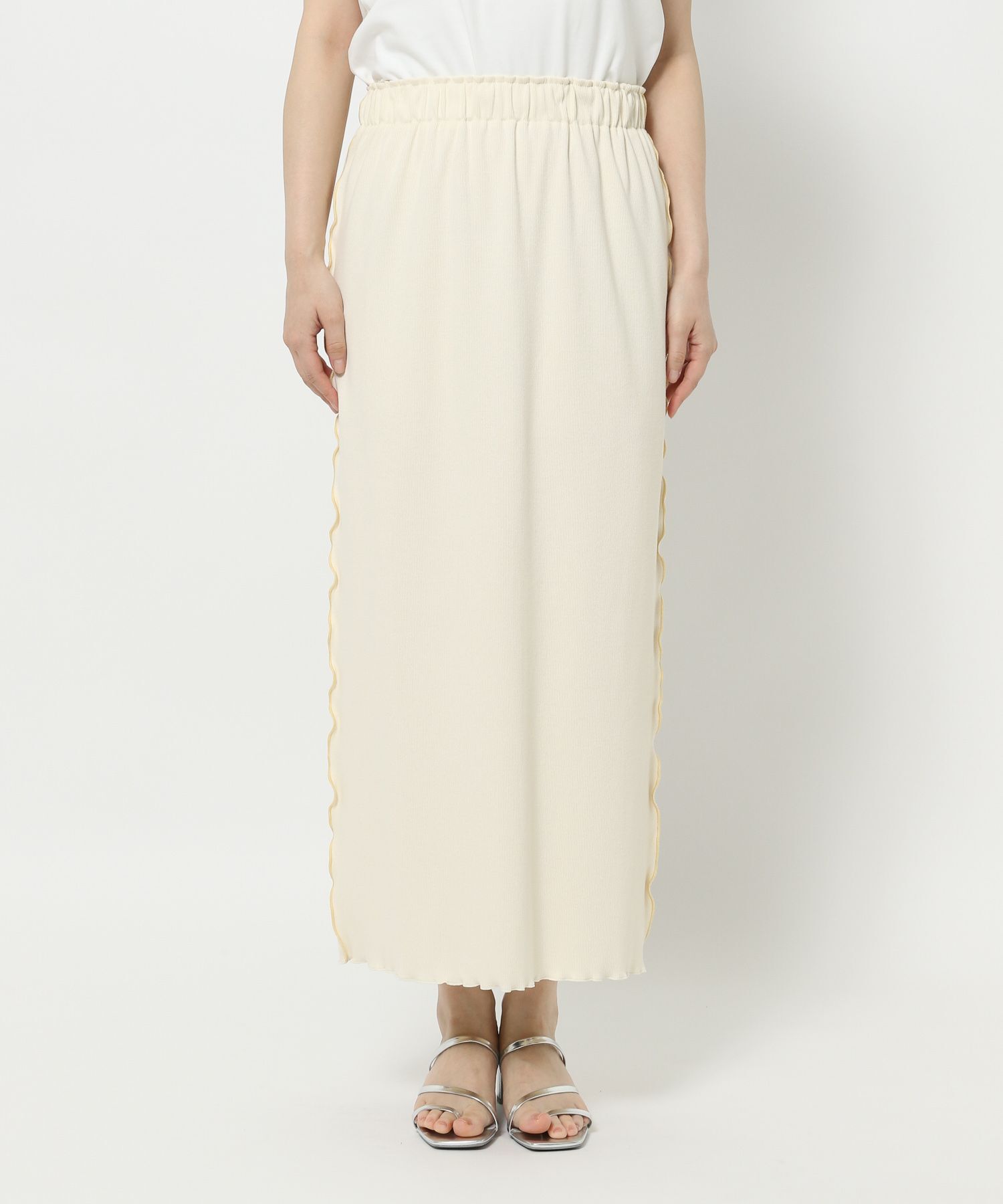 LOWRYS FARM「カットメロータイトスカート」|スカート|