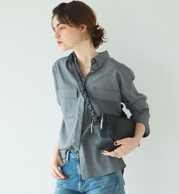 LOWELL things「【再入荷】Frec/Wファスナースクエアショルダー」|ショルダー・メッセンジャー|