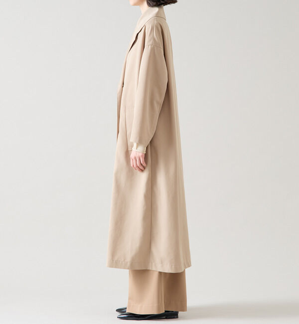 TIARA「ダブルブレストワイドコート」|トレンチコート|