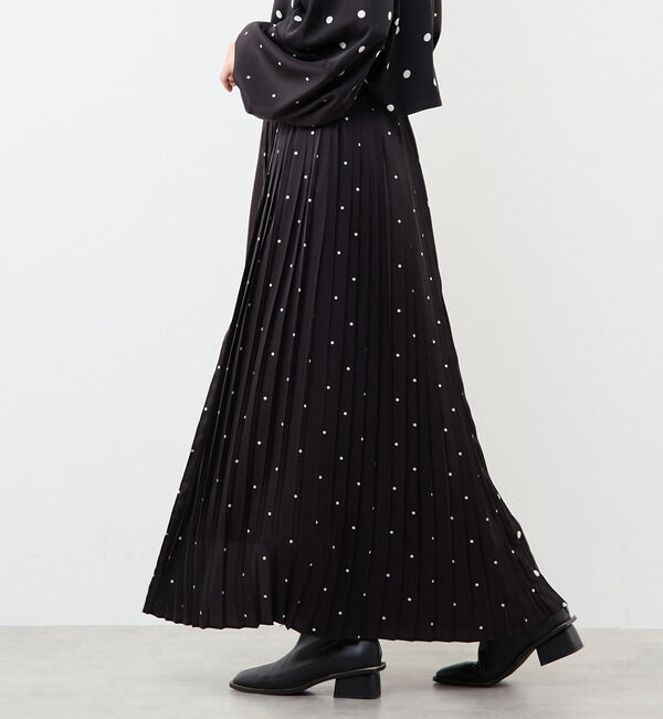 Soffitto「ドットプリーツスカート」|スカート|