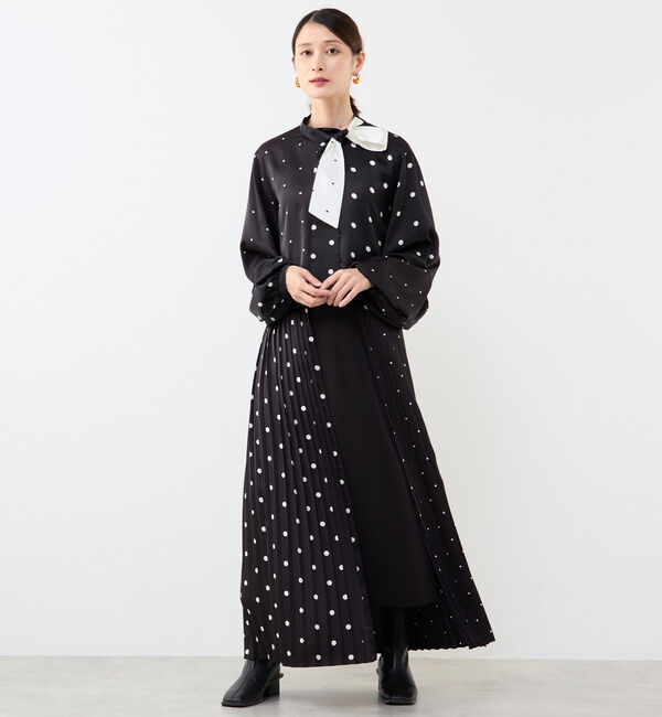 Soffitto「ドットプリーツスカート」|スカート|