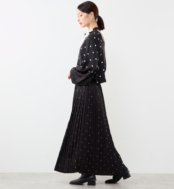 Soffitto「ドットプリーツスカート」|スカート|