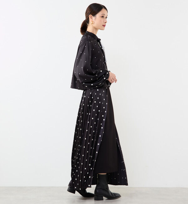 Soffitto「ドットプリーツスカート」|スカート|