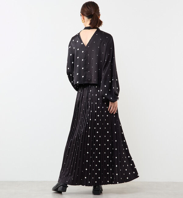 Soffitto「ドットプリーツスカート」|スカート|