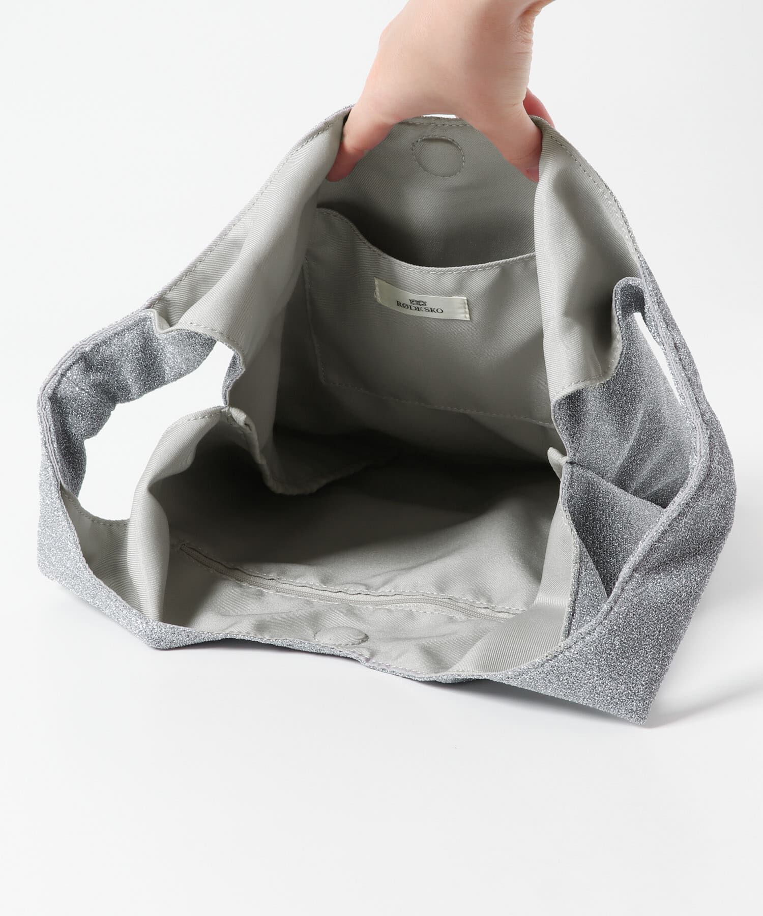 RODE SKO「グリッターラメショッパー」|トートバッグ|