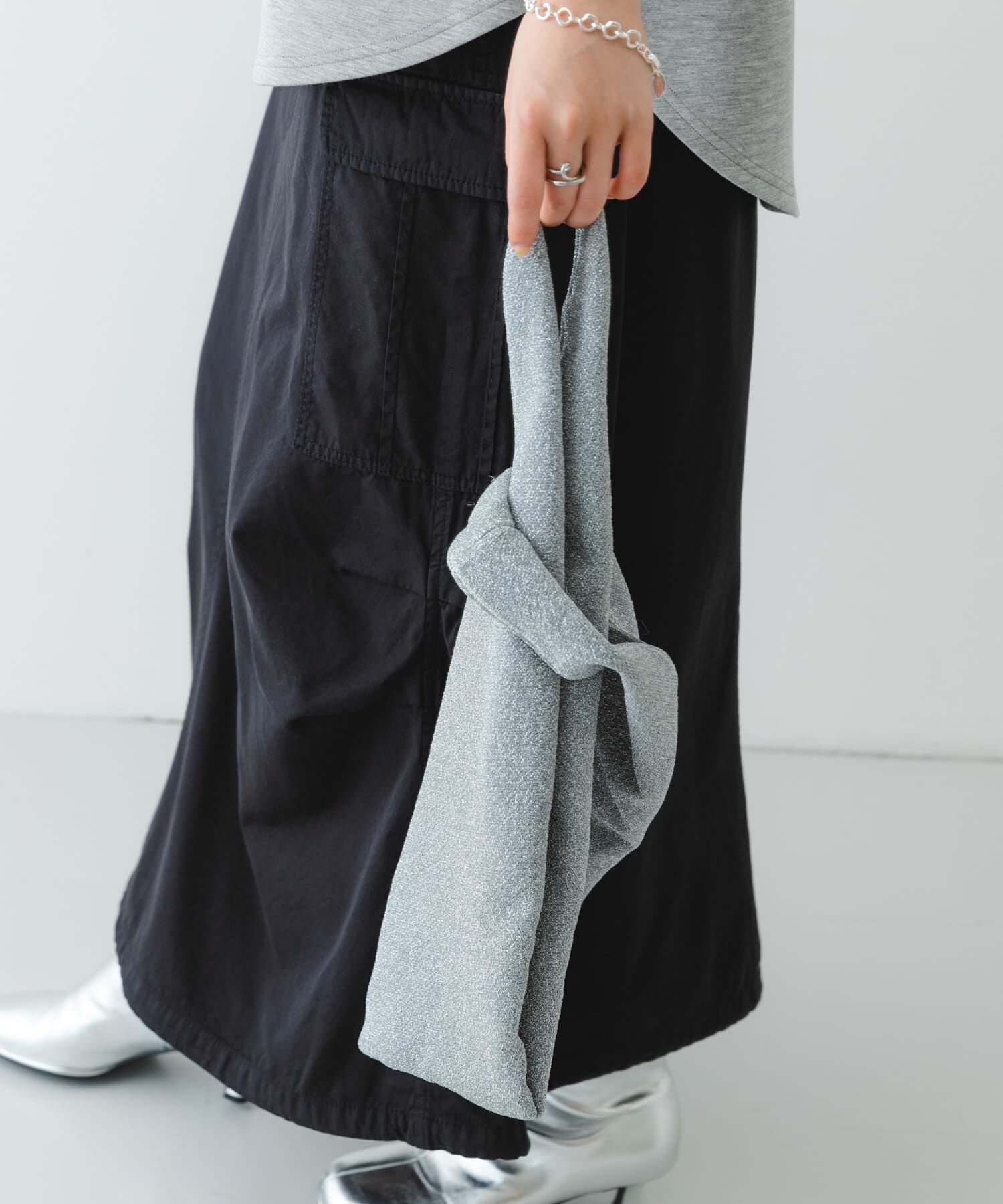 RODE SKO「グリッターラメショッパー」|トートバッグ|