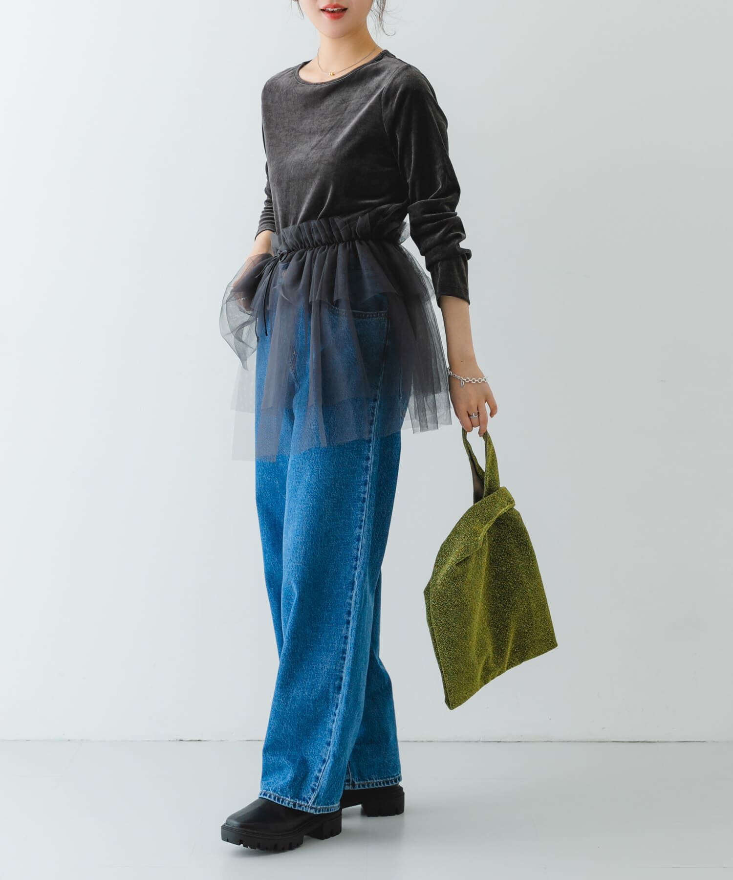 RODE SKO「グリッターラメショッパー」|トートバッグ|