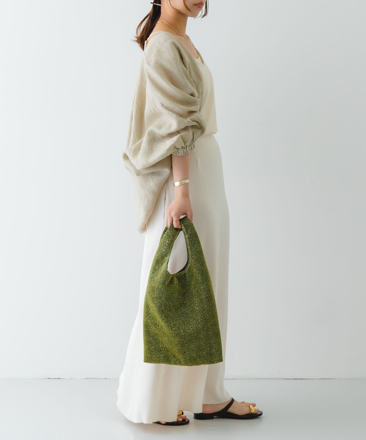 RODE SKO「グリッターラメショッパー」|トートバッグ|