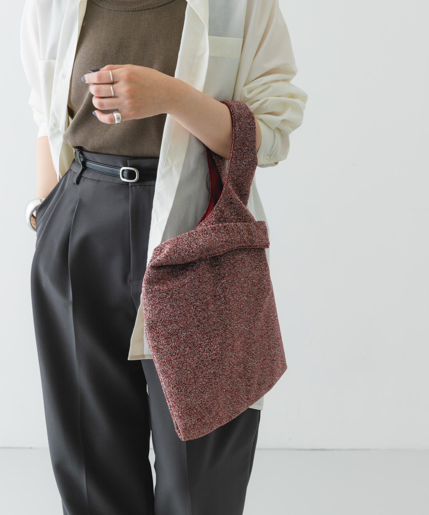 RODE SKO「グリッターラメショッパー」|トートバッグ|