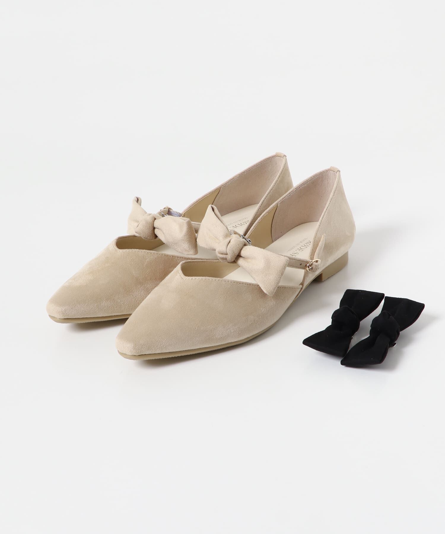 RODE SKO「『WEB/一部店舗限定カラー』『MADE IN JAPAN』マルチWAYリボンパンプス」|パンプス|