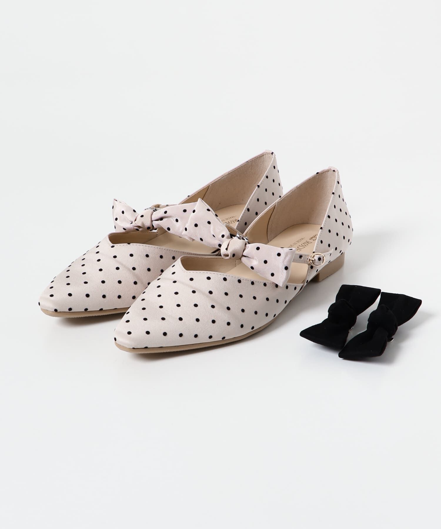 RODE SKO「『WEB/一部店舗限定カラー』『MADE IN JAPAN』マルチWAYリボンパンプス」|パンプス|