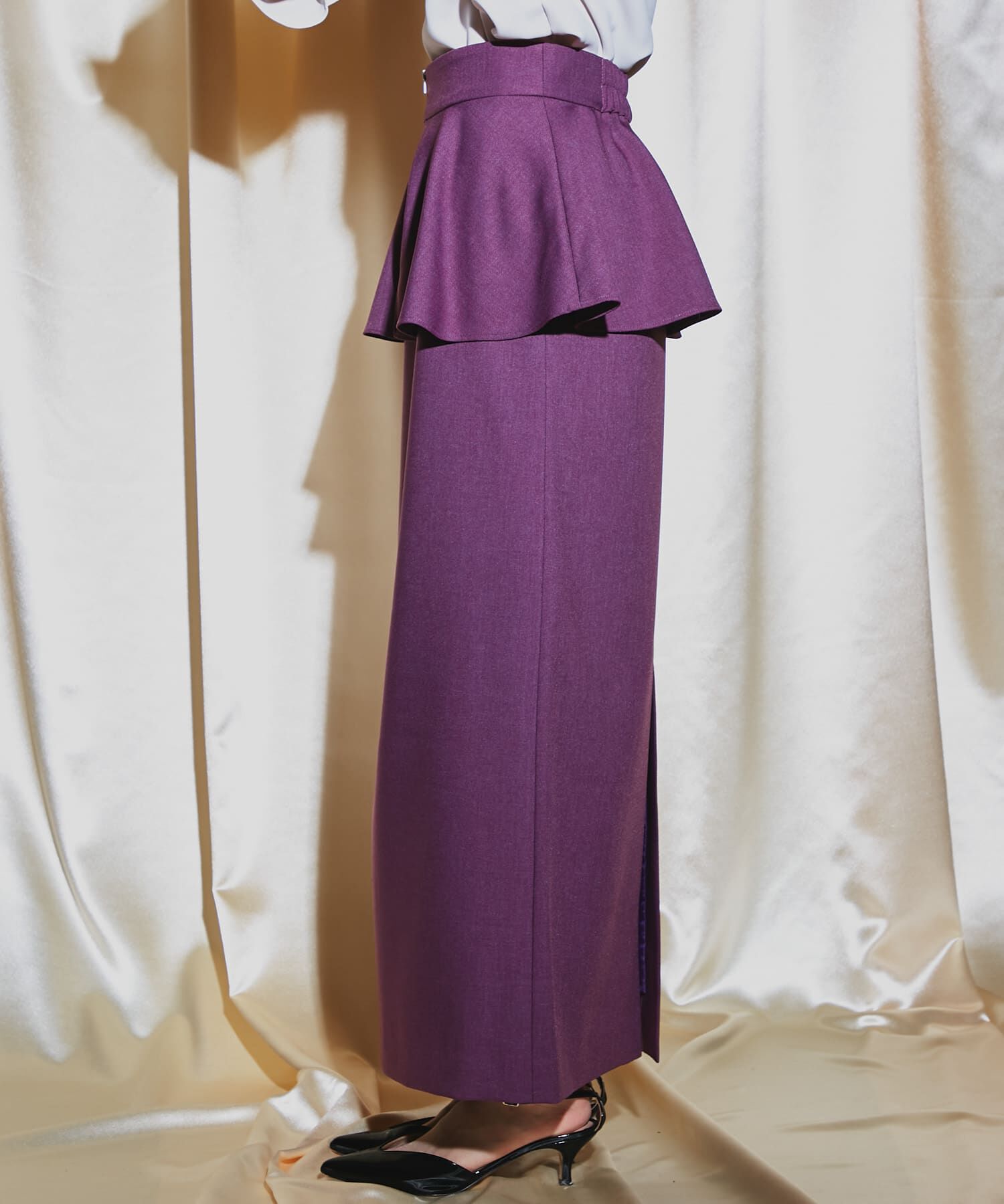 URBAN RESEARCH ROSSO「ペプラムデザインスカート」|スカート|