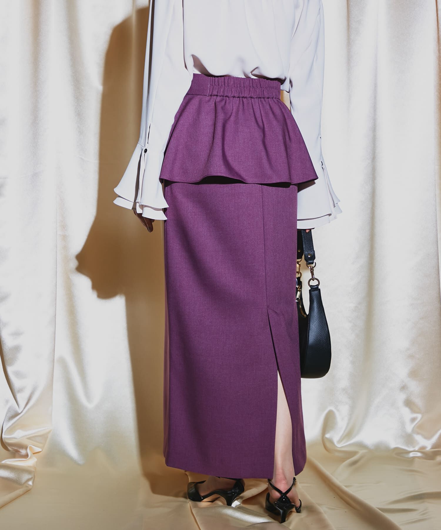 URBAN RESEARCH ROSSO「ペプラムデザインスカート」|スカート|