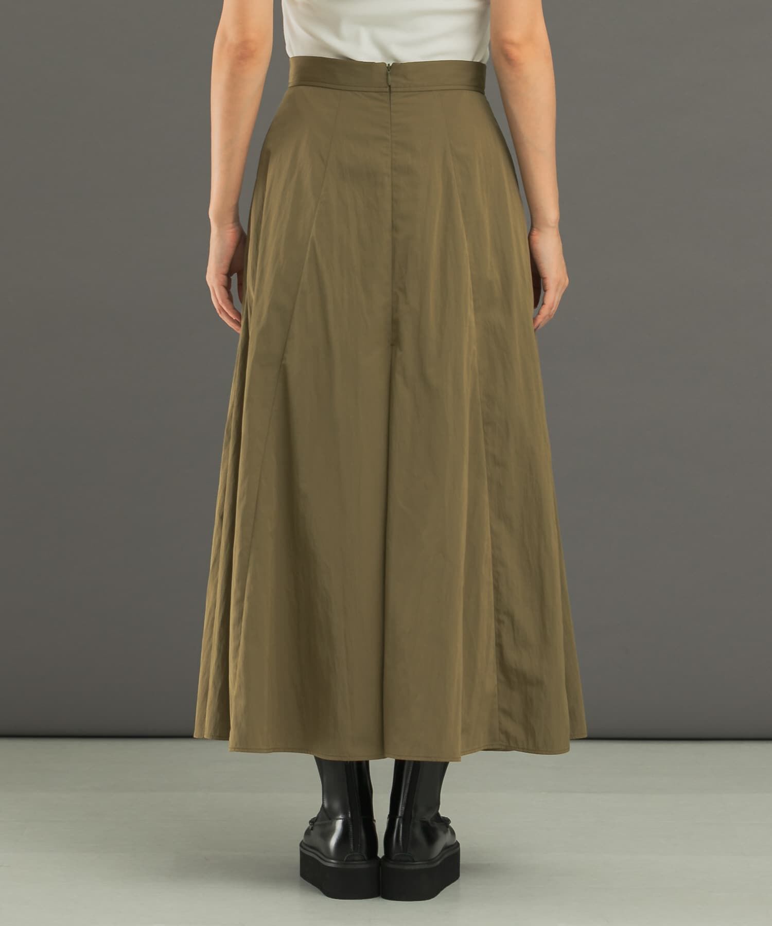 URBAN RESEARCH ROSSO「タフタロングフレアスカート」|スカート|