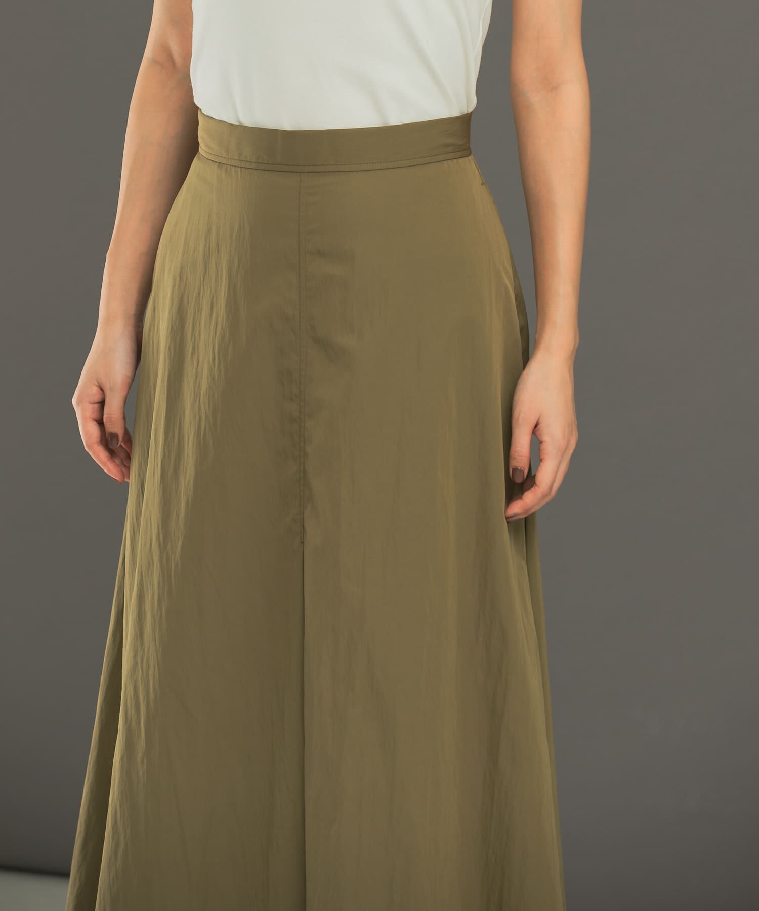 URBAN RESEARCH ROSSO「タフタロングフレアスカート」|スカート|