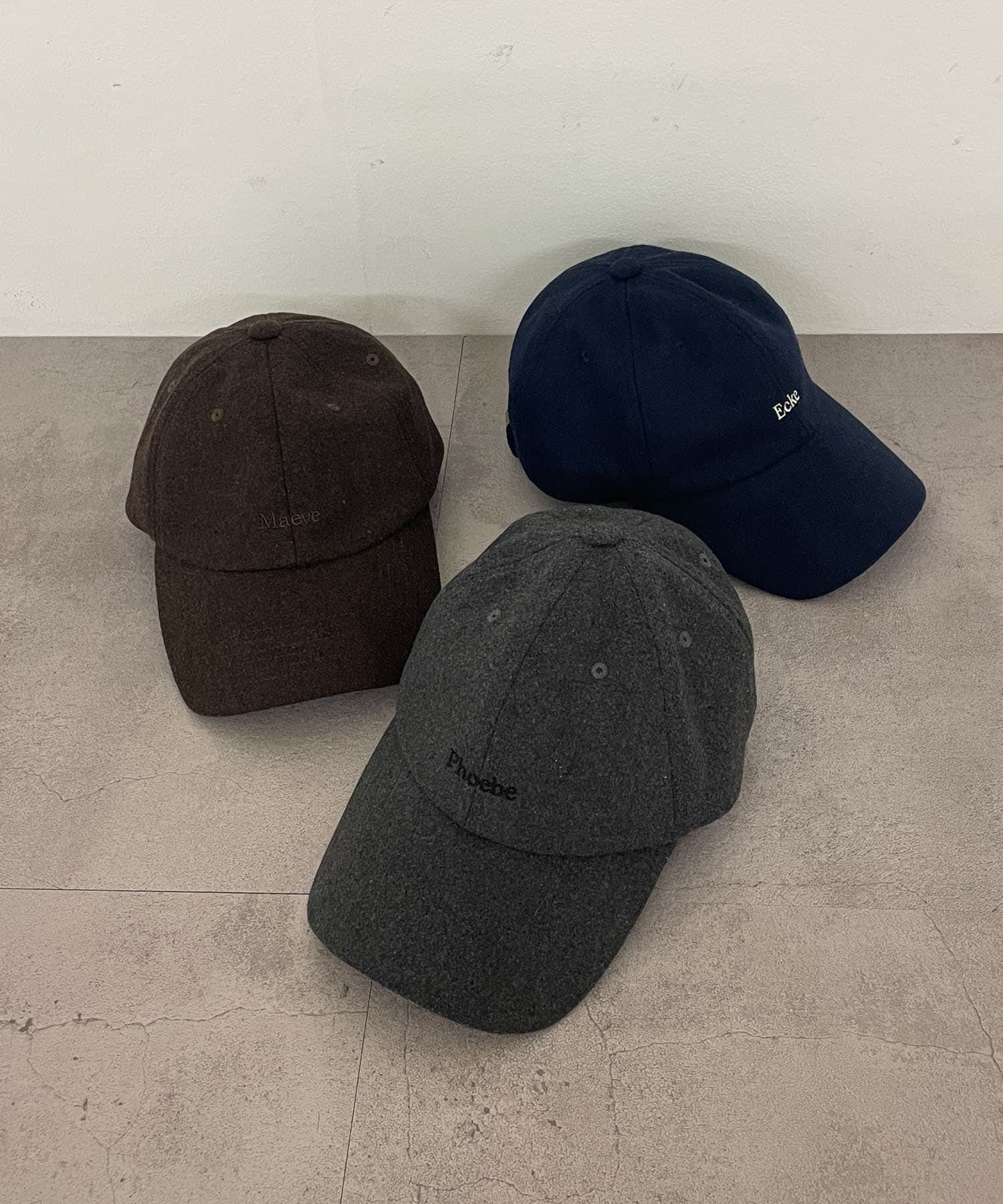 URBAN RESEARCH「メルトンロゴキャップ」|キャップ・キャスケット|