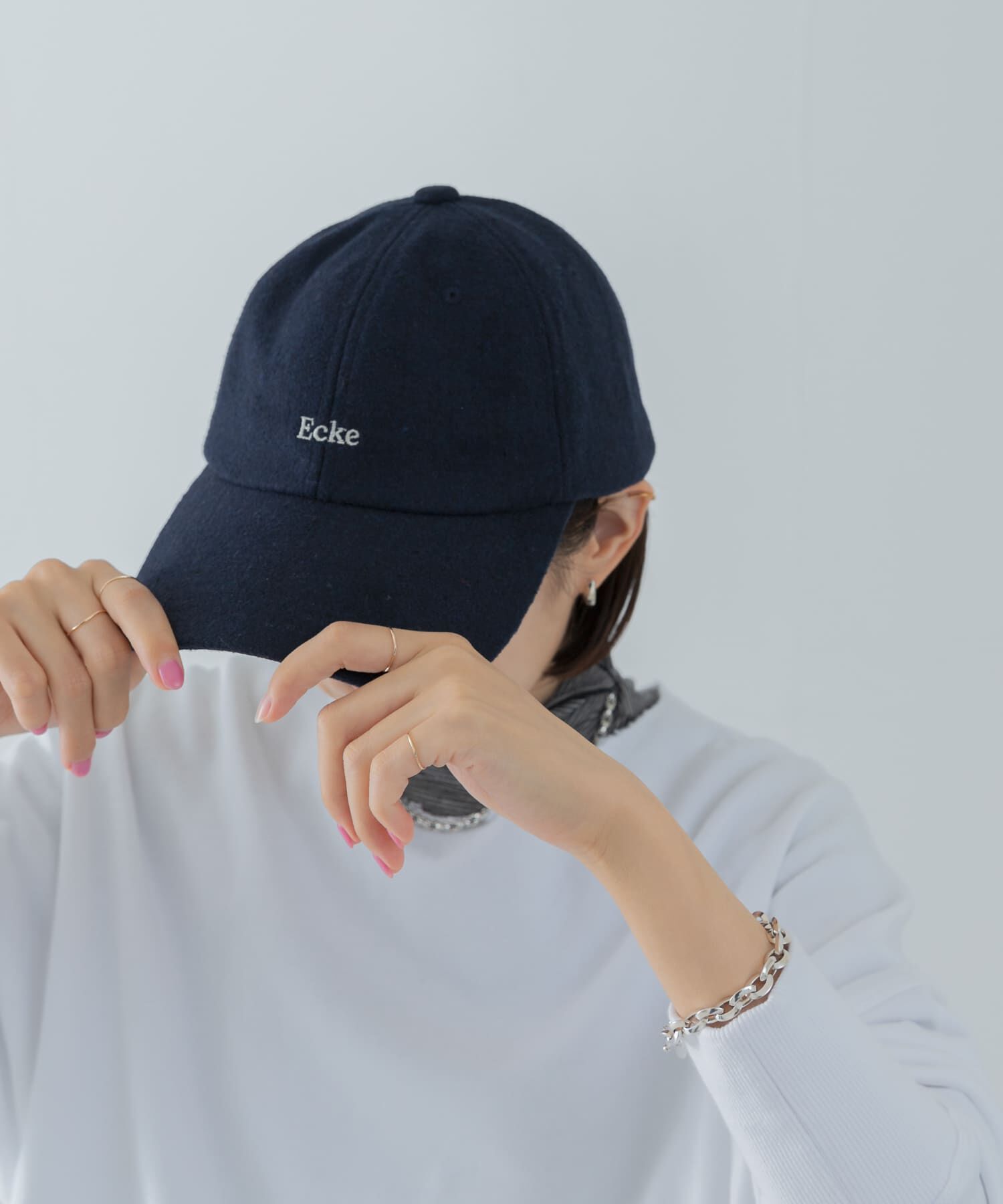 URBAN RESEARCH「メルトンロゴキャップ」|キャップ・キャスケット|