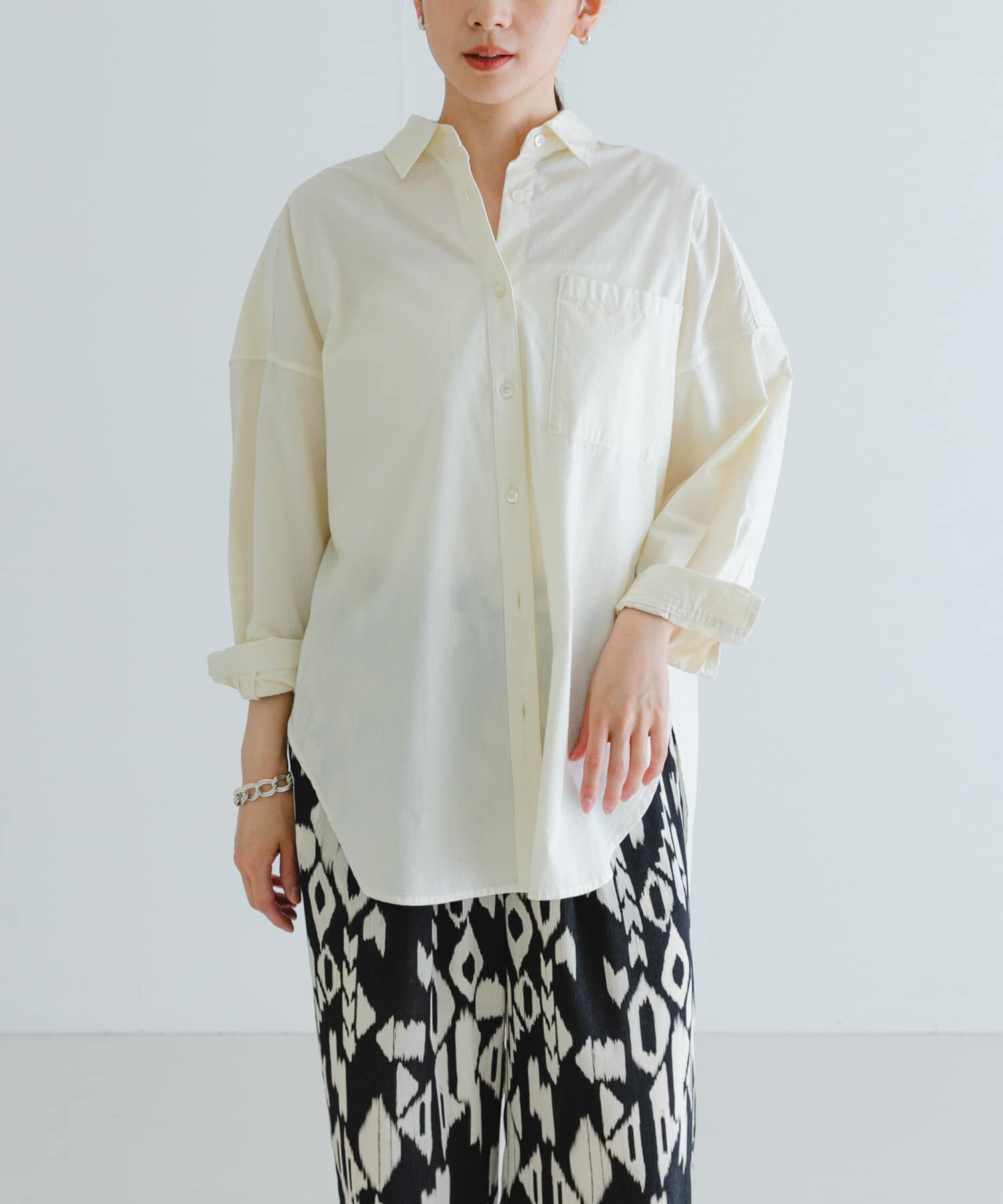 URBAN RESEARCH「new basic　ガーメントダイオーバーシャツ」|シャツ・ブラウス|