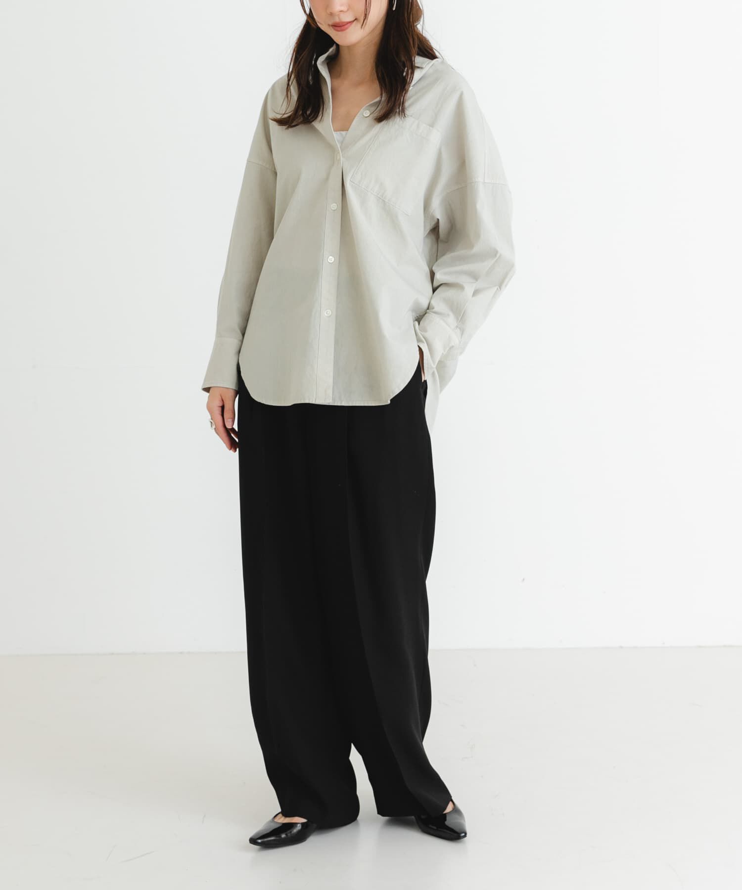 URBAN RESEARCH「new basic　ガーメントダイオーバーシャツ」|シャツ・ブラウス|